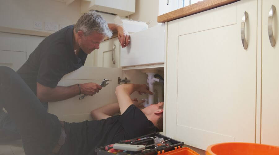 Professional burst pipe repair services in Webb City, MO